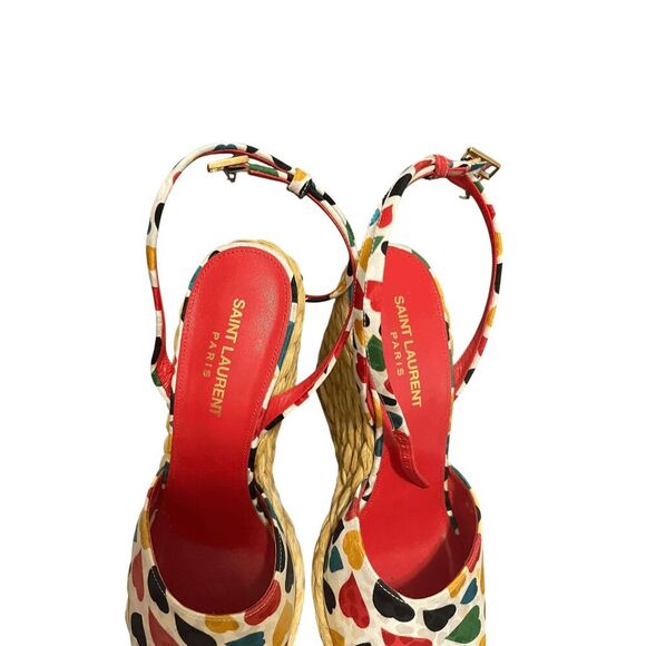 St Laurent multi colored espadrilles good condition Size 38 - Picture 2 of 5